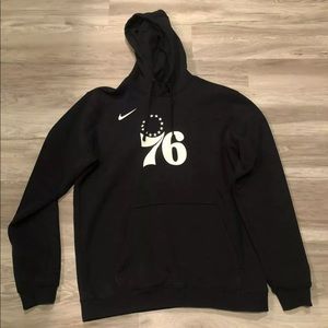 Philadelphia 76ers Nike Hoodie Black Large